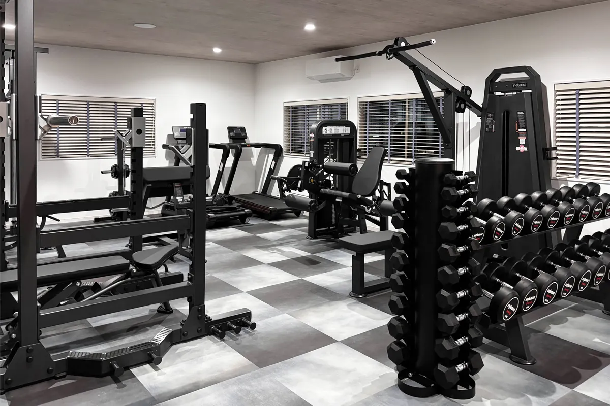 Nat's fitness center